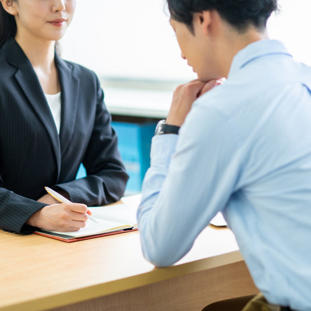 カウンセリングの様子